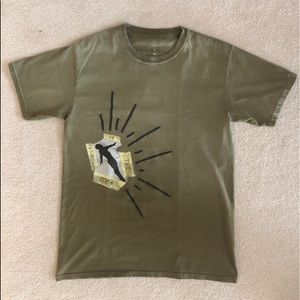 Travis Scott Highest in the Room T Shirt Olive